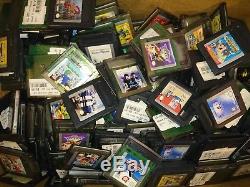 Gameboy Color GBC VIDEO GAME Wholesale Lot 365 Games 195 Titles