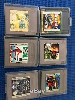 Gameboy Color Green & Gold Special Limited Edition AUSSIE EDITION with 6 games