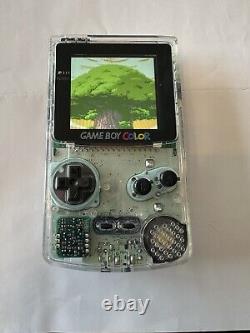 Gameboy Color IPS Screen And New Clear Polished Shell