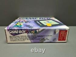 Gameboy Color Lila Transparent Atomic Clear Purple Nintendo Pal Noe Ovp Holo