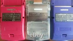 Gameboy Color Lot of 10 As is Junk for parts or repair GBC Nintendo console JP