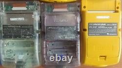 Gameboy Color Lot of 10 As is Junk for parts or repair GBC Nintendo console JP