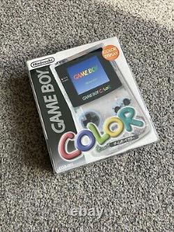 Gameboy Color Neotones Ice Clear CIB Japan Exclusive Console CGB-001