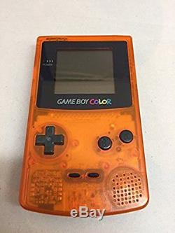 Gameboy Color Orange Black Console Japan COMPLETE GREAT COND SUPER SALE