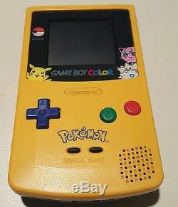 Gameboy Color Pickachu Edition
