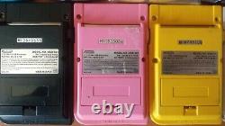 Gameboy Color / Pocket Lot of 13 set Junk for parts Nintendo console GBC FS JP