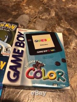 Gameboy Color Pokemon Red Blue Yellow Silver + More Rare Lot In Boxes Make Offer