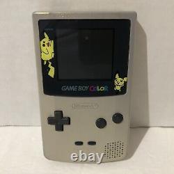 Gameboy Color Pokemon Special Pikachu Edition Handheld Authentic Tested OEM