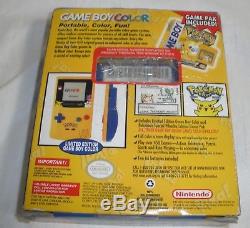 Gameboy Color Pokemon and Special Pikachu Edition game New Other