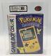 Gameboy Color Red Strip Sealed Pokemon Special Edition Ukg Graded 85nm+! Rare