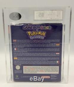 Gameboy Color RED STRIP Sealed Pokemon Special Edition UKG Graded 85NM+! RARE