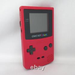 Gameboy Color Red (Berry) with Box and Manual Console Nintendo Game boy Color