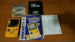 Gameboy Color Special Edition Pokemon Da Collezione Ovp In Scatola+manuali