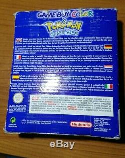 Gameboy Color Special Edition Pokemon Da Collezione Ovp In Scatola+manuali