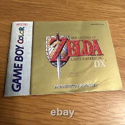 Gameboy Color The Legend of Zelda Link's Awakening DX USA version GWO