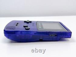 Gameboy Color Toys R Us Limited Midnight Blue CGB-001 CPU-04 withpokemon Silver