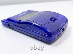 Gameboy Color Toys R Us Limited Midnight Blue CGB-001 CPU-04 withpokemon Silver