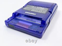 Gameboy Color Toys R Us Limited Midnight Blue CGB-001 CPU-04 withpokemon Silver