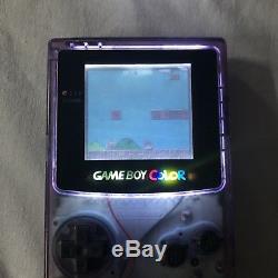 Gameboy Color With Backlight Lot 2 Mario Zelda Nba Tetris Donkey Kong Nintendo