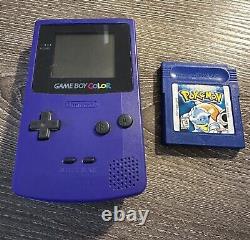 Gameboy Color With Pokémon Blue