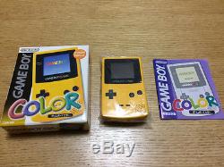 Gameboy Color YELLOW Console System Japan RARE COLLECTORS ITEM New