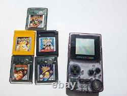 Gameboy Colour +5 games