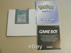 Gameboy Colour Color Game Pokemon Crystal Version Boxed