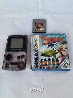 Gameboy Colour Console Atomic Purple & Games Bundle