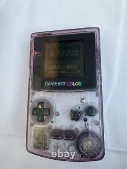 Gameboy Colour Console Atomic Purple & Games Bundle