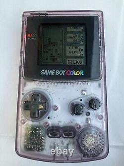 Gameboy Colour Console Atomic Purple & Games Bundle