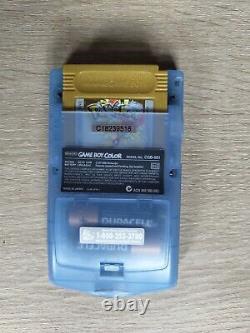 Gameboy Colour Console IPS Laminated Q5 Screen Glow In The Dark
