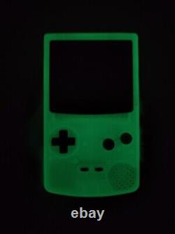 Gameboy Colour Console IPS Laminated Q5 Screen Glow In The Dark