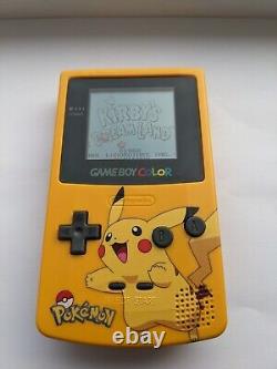 Gameboy Colour Console Pokémon Pikachu Shell