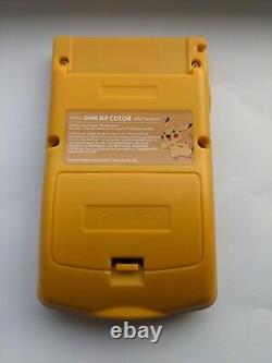 Gameboy Colour Console Pokémon Pikachu Shell