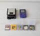 Gameboy Colour (grape) With Metal Gear Solid, Donkey Kong, Mario Golf And More