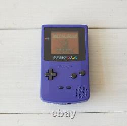 Gameboy Colour (Grape) with Metal Gear Solid, Donkey Kong, Mario Golf and More