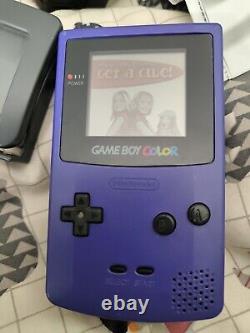 Gameboy Colour + Power Pack + Game + Magnifying Screen & Light