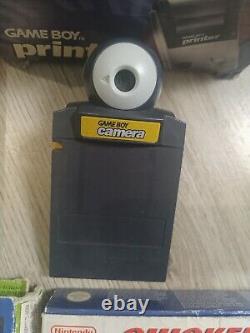Gameboy Colour inc Printer Camera & Games