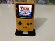 Gameboy Colour With Backlit Ips Screen Mod Custom Dandelion Yellow Shell Q5