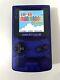 Gameboy Colour With Backlit Ips V2 Screen Mod Custom Midnight Blue Shell Q5