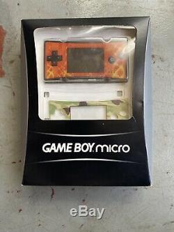 Gameboy Micro CIB Complete in Box Nintendo Color With Two Faceplates Game Boy