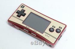 Gameboy Micro Famicom color Boxed Console Nintendo Tested 247