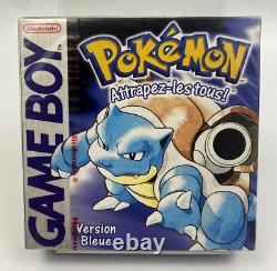 Gameboy Pokemon Bleue (1999) Brand New & Nintendo Factory Sealed, French Version