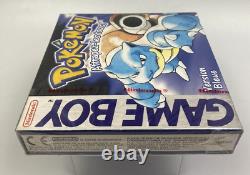 Gameboy Pokemon Bleue (1999) Brand New & Nintendo Factory Sealed, French Version