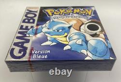 Gameboy Pokemon Bleue (1999) Brand New & Nintendo Factory Sealed, French Version