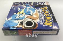 Gameboy Pokemon Bleue (1999) Brand New & Nintendo Factory Sealed, French Version