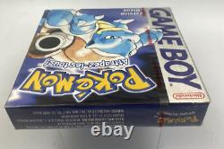 Gameboy Pokemon Bleue (1999) Brand New & Nintendo Factory Sealed, French Version