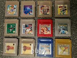 Gameboy color Spielepaket Pokemon, Zelda, Mario Konvolut