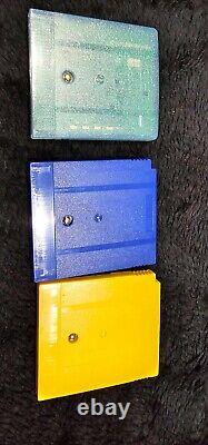 Gameboy colour Pickachu Edition(Plus Pokemon Yellow blue and Crystal)