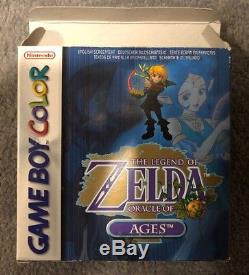 Gameboy colour The Legend of Zelda Oracle of ages and oracle of seasons